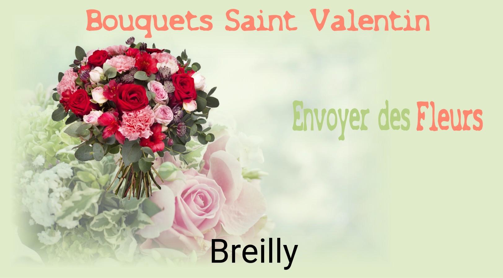 Roses de Saint-Valentin livrées à Breilly